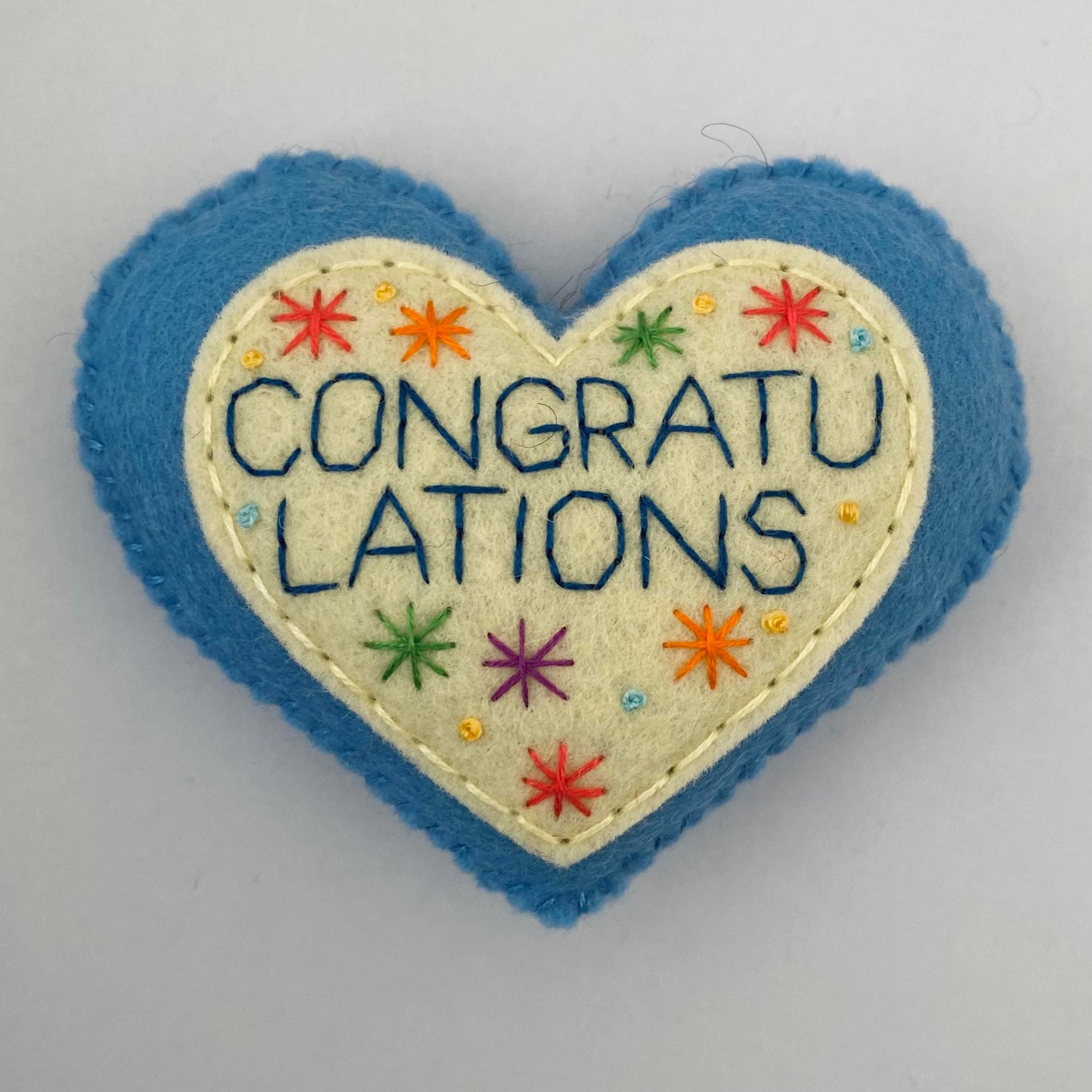 Pocket Heart - CONGRATULATIONS (9cm)