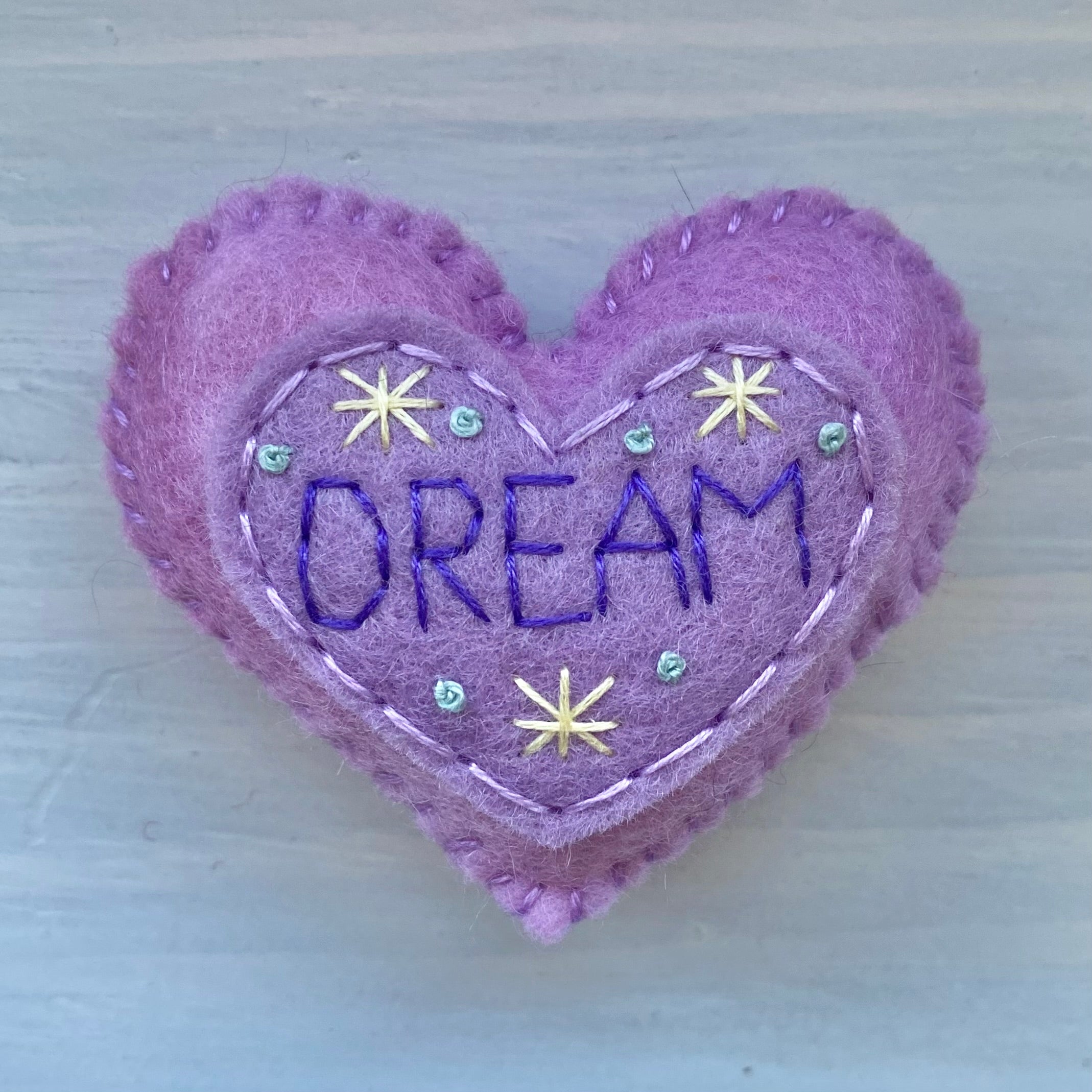 Pocket Heart - DREAM (6cm)