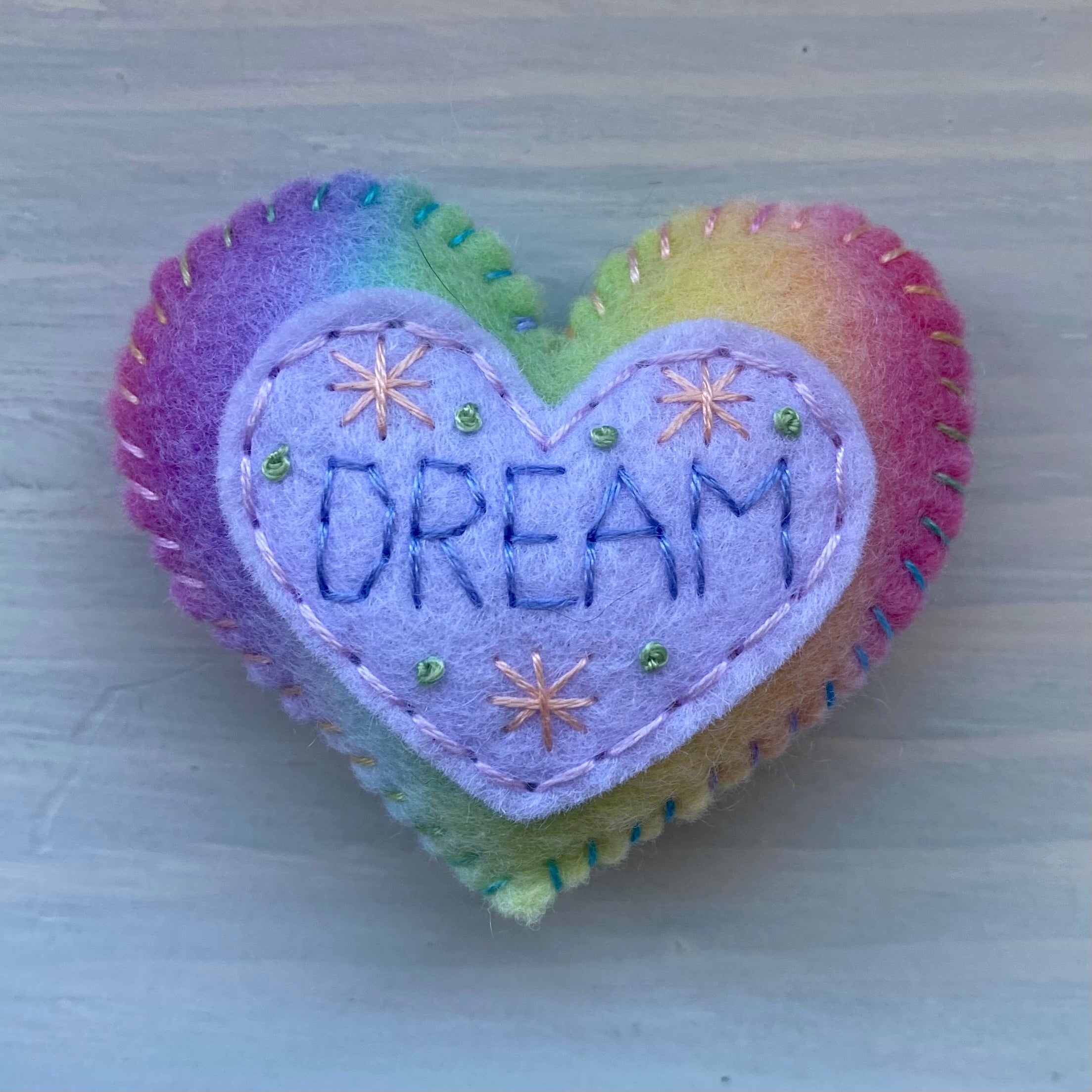 Pocket Heart - DREAM (6cm)