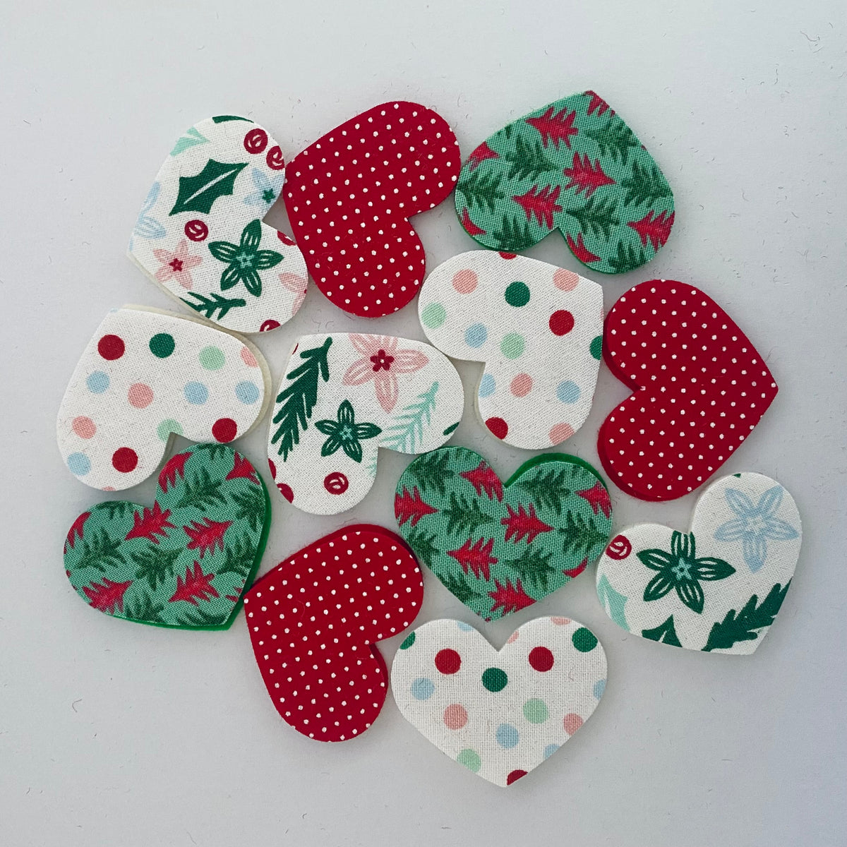Pre-Cut Hearts - Fabric (Various)