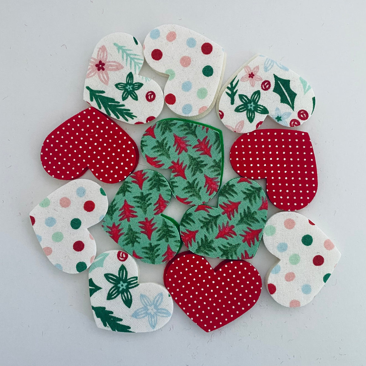 Pre-Cut Hearts - Fabric (Various)