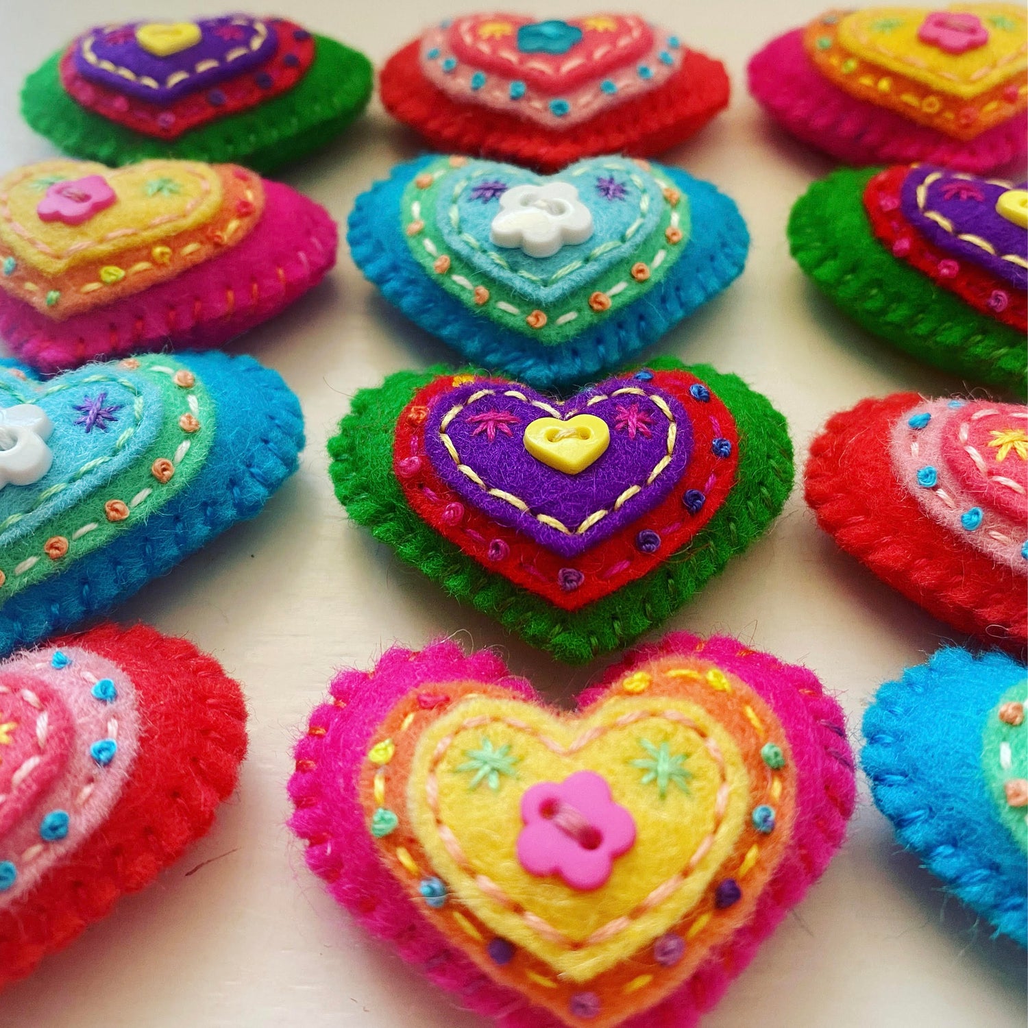 Pocket Heart with 3 Layers (4.5cm)