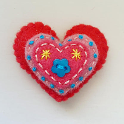 Pocket Heart with 3 Layers (4.5cm)