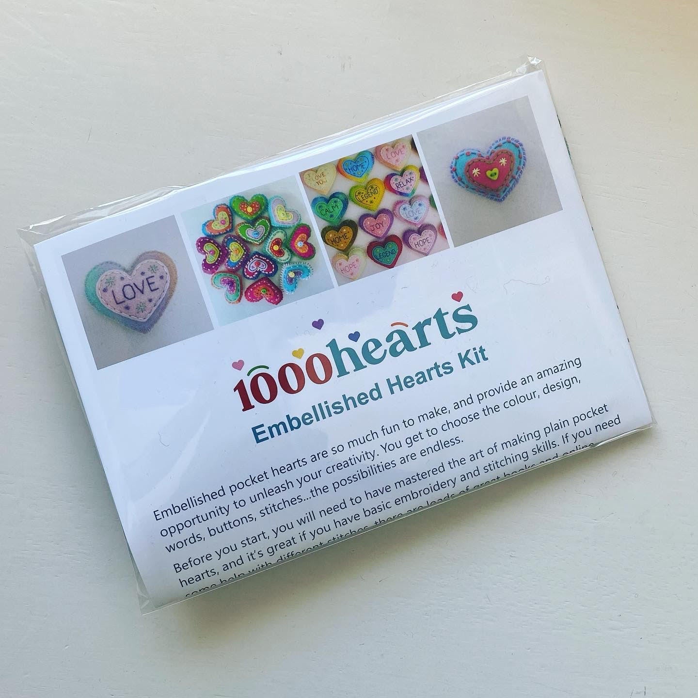 Kit - Embellished Hearts