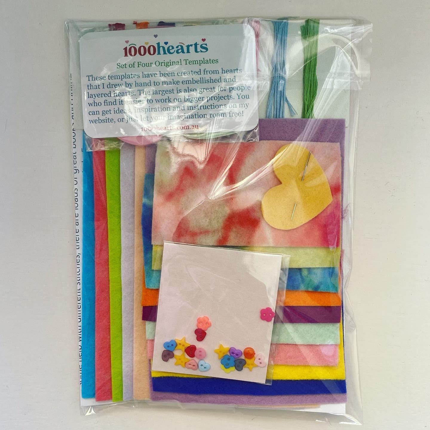 Kit - Embellished Hearts