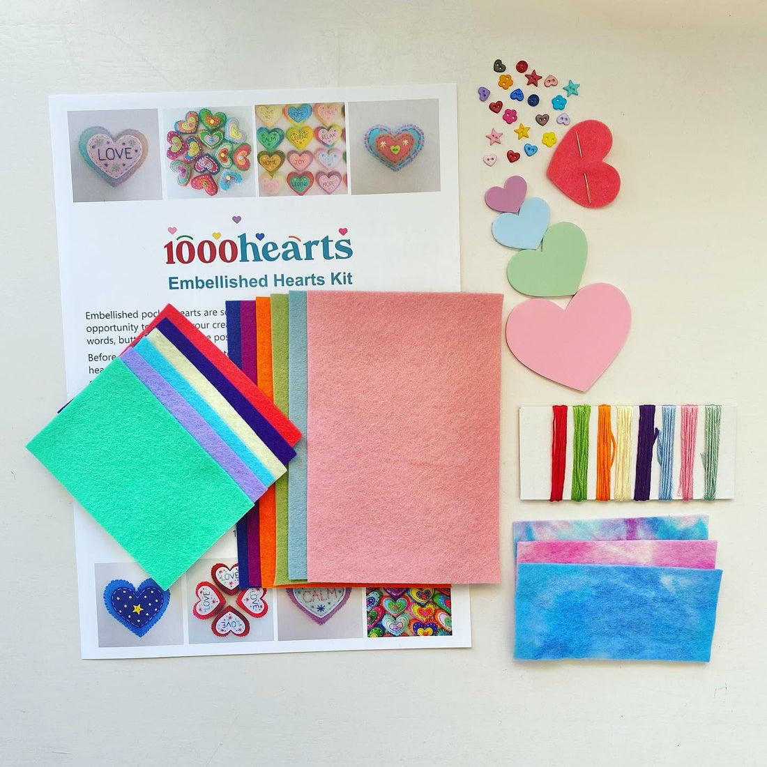 Embellished Heart Kit