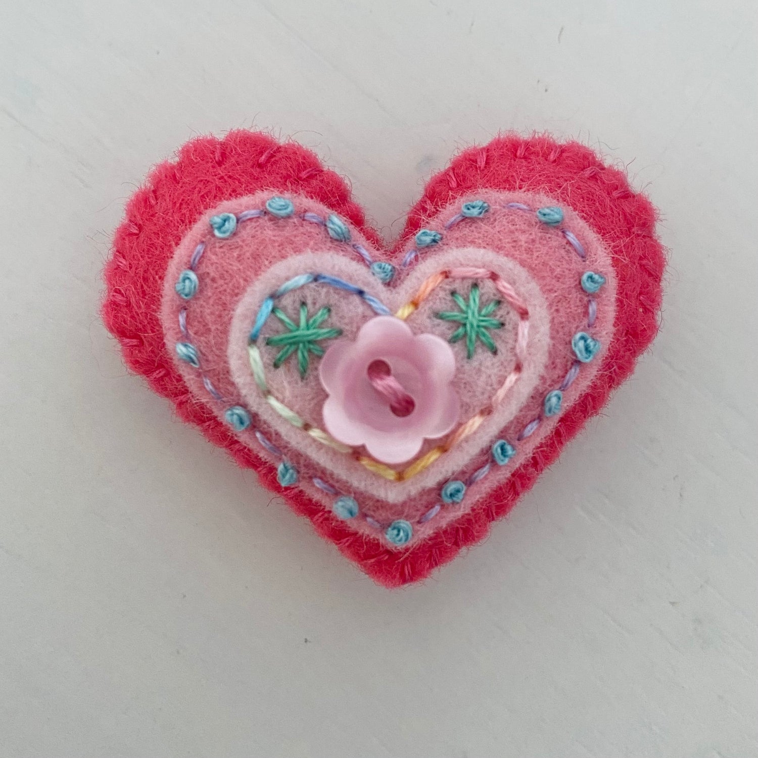 Pocket Heart with 3 Layers (4.5cm)