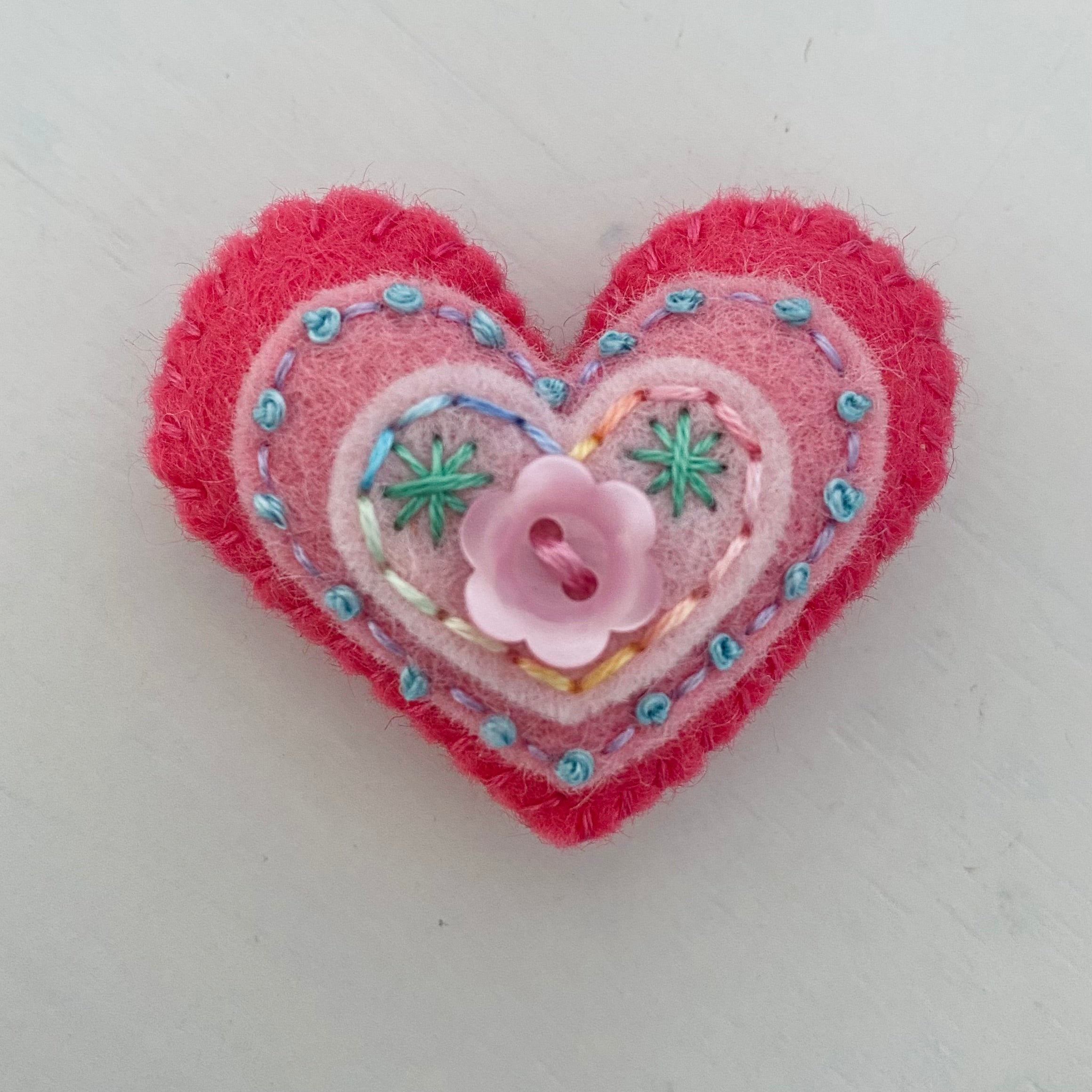 Pocket Heart with 3 Layers (4.5cm)