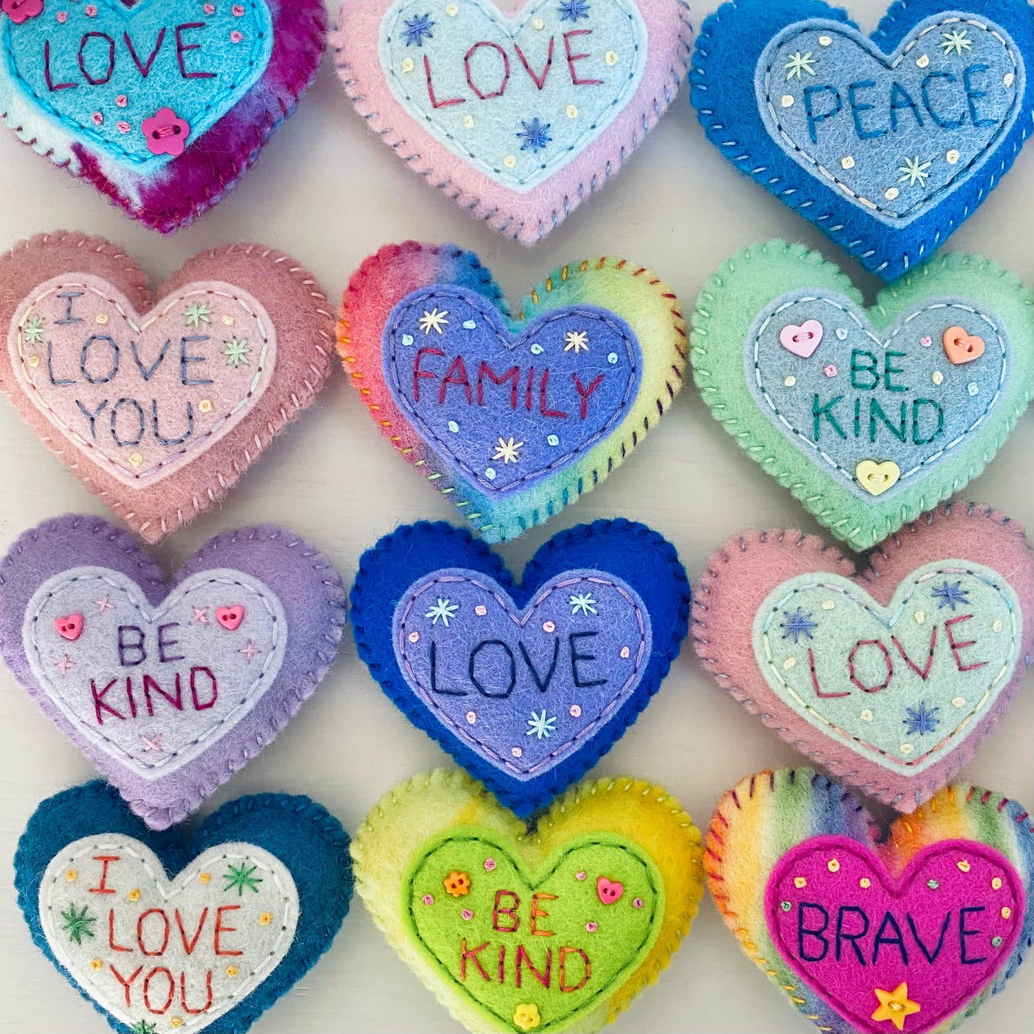 Kit - Embellished Hearts with Pre-Cuts