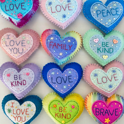 Kit - Embellished Hearts with Pre-Cuts