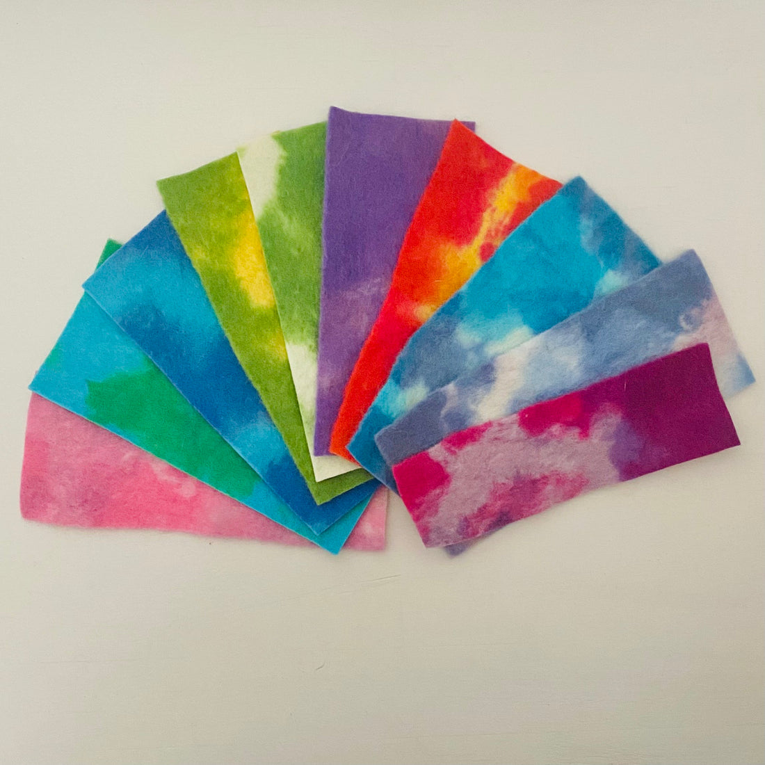 Felt Strips - Plain and Hand-Dyed