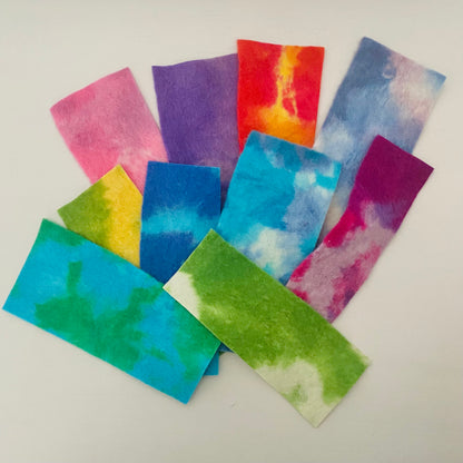 Felt Strips - Plain and Hand-Dyed