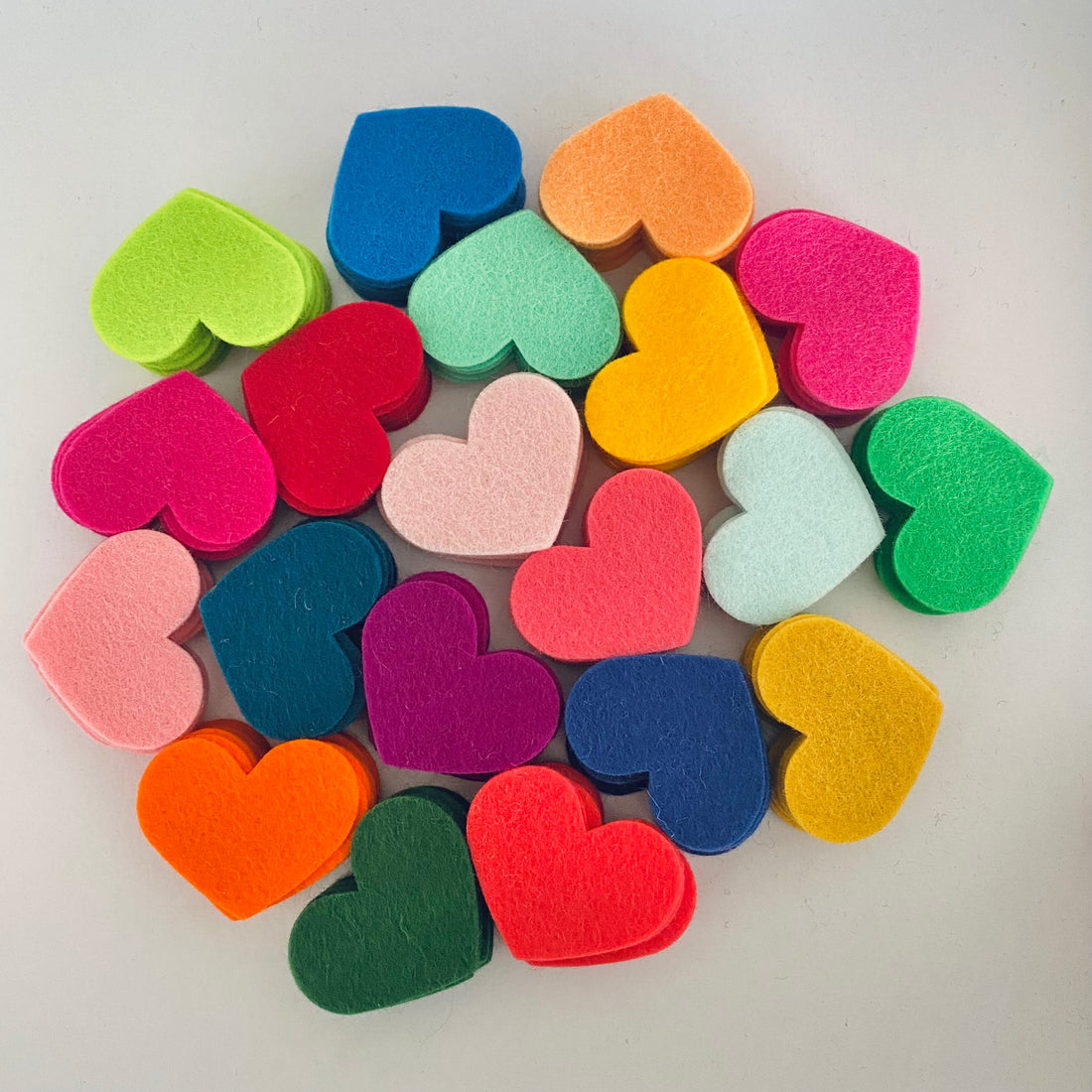 Pre-Cut Hearts (200)