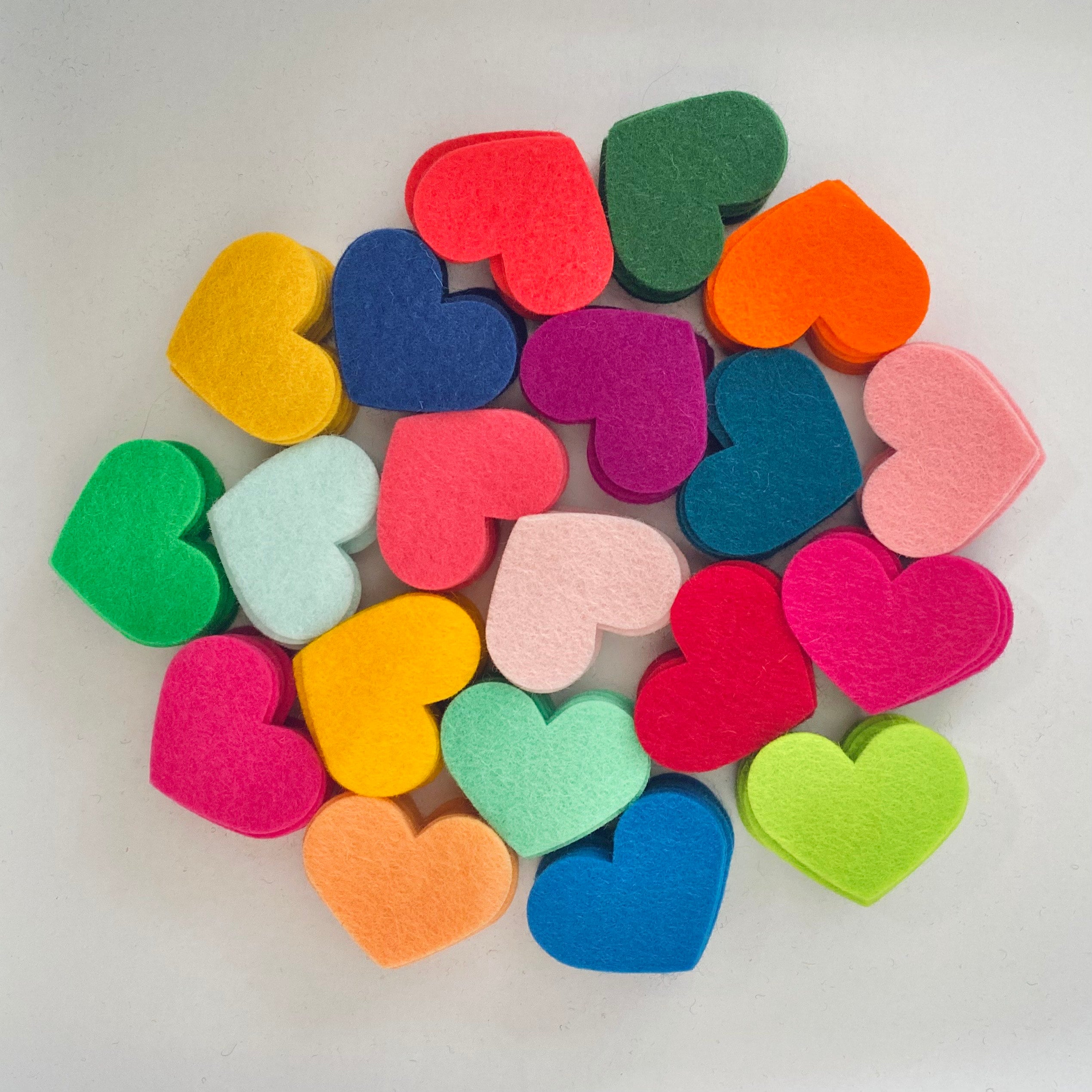 Pre-Cut Hearts (200)