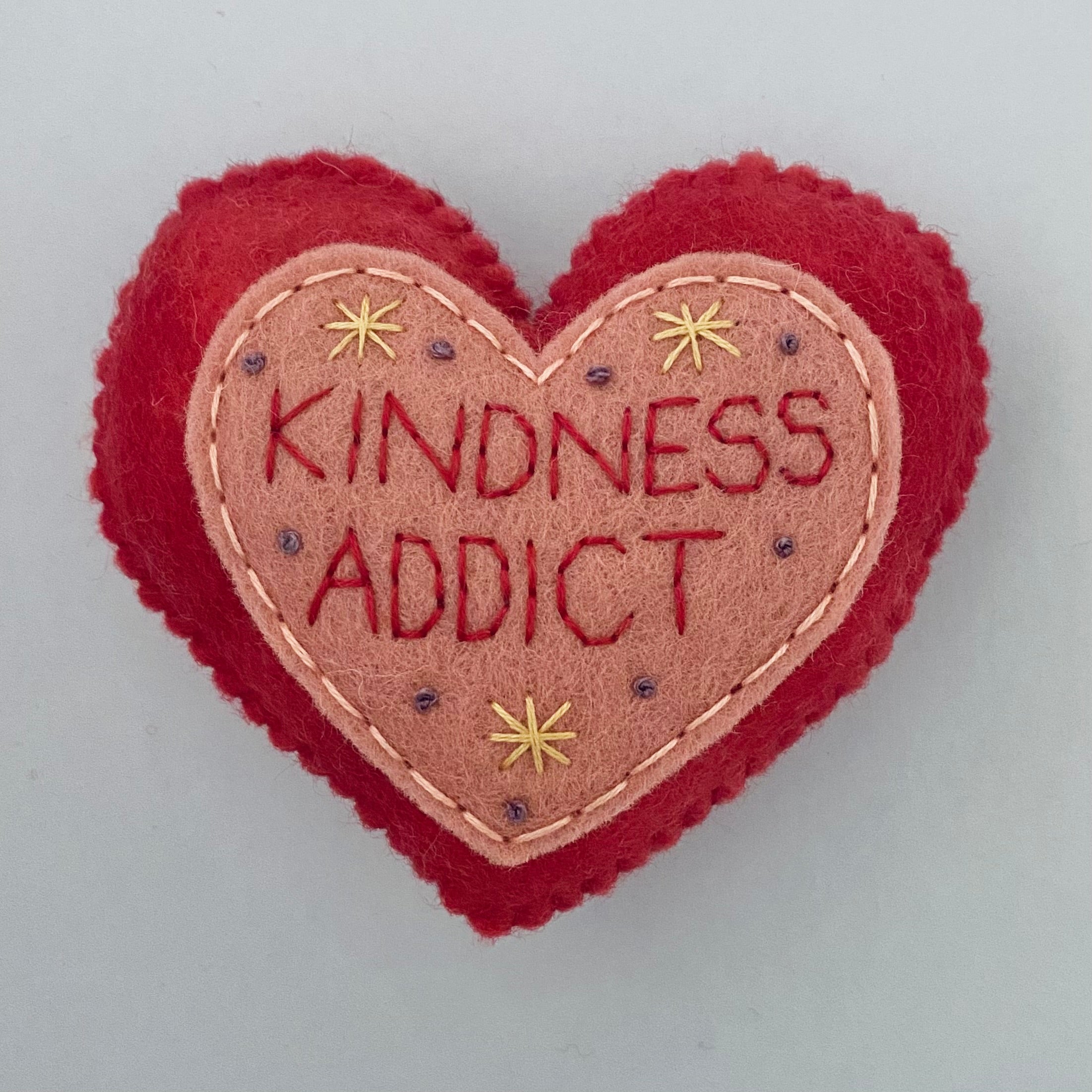 Pocket Heart - KINDNESS ADDICT (9cm)