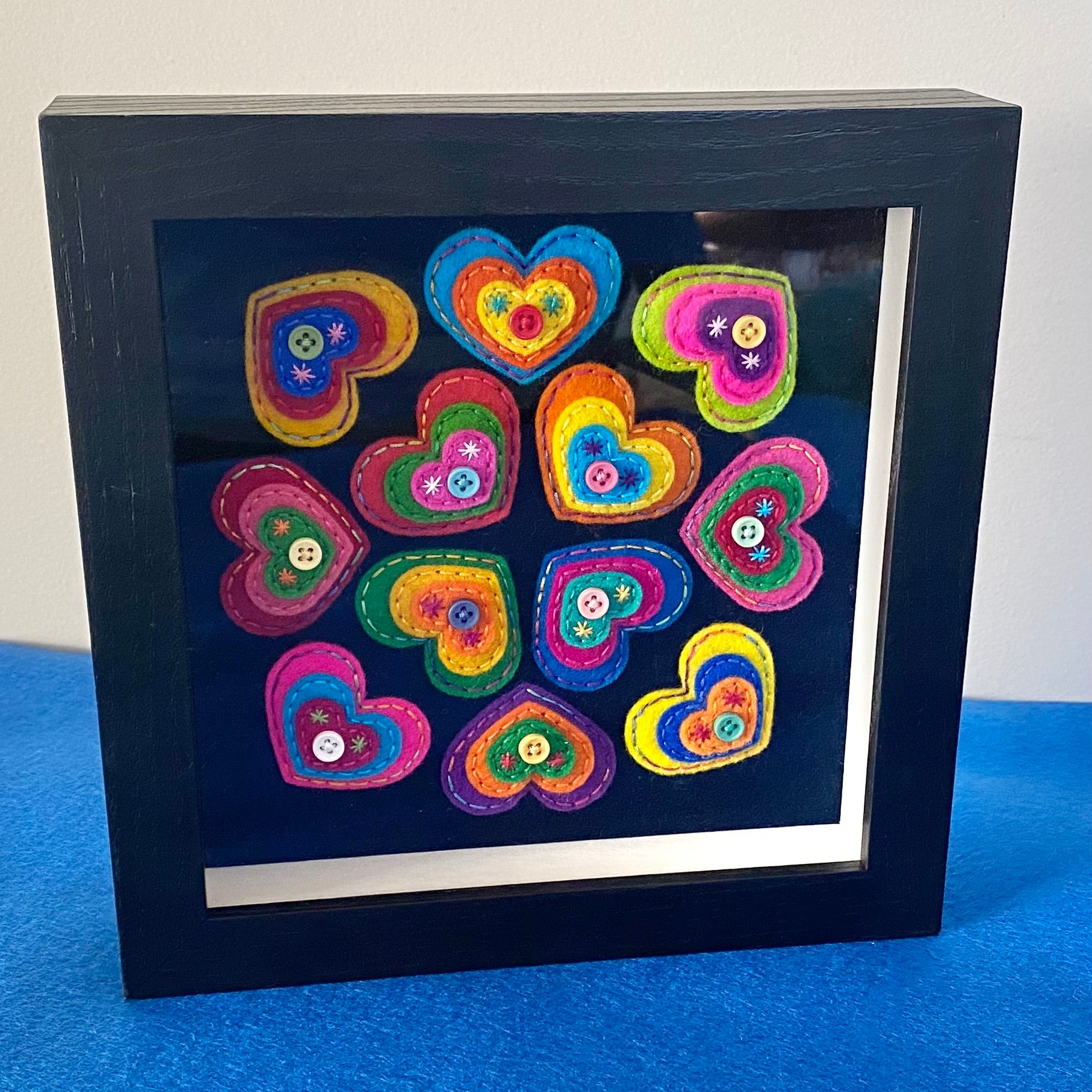 Framed Heart Art