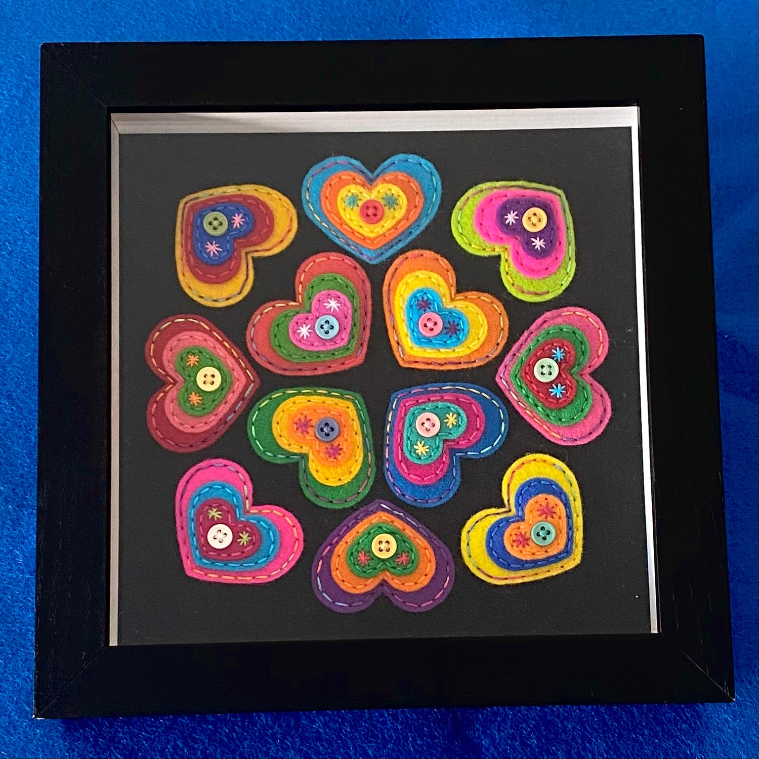 Framed Heart Art