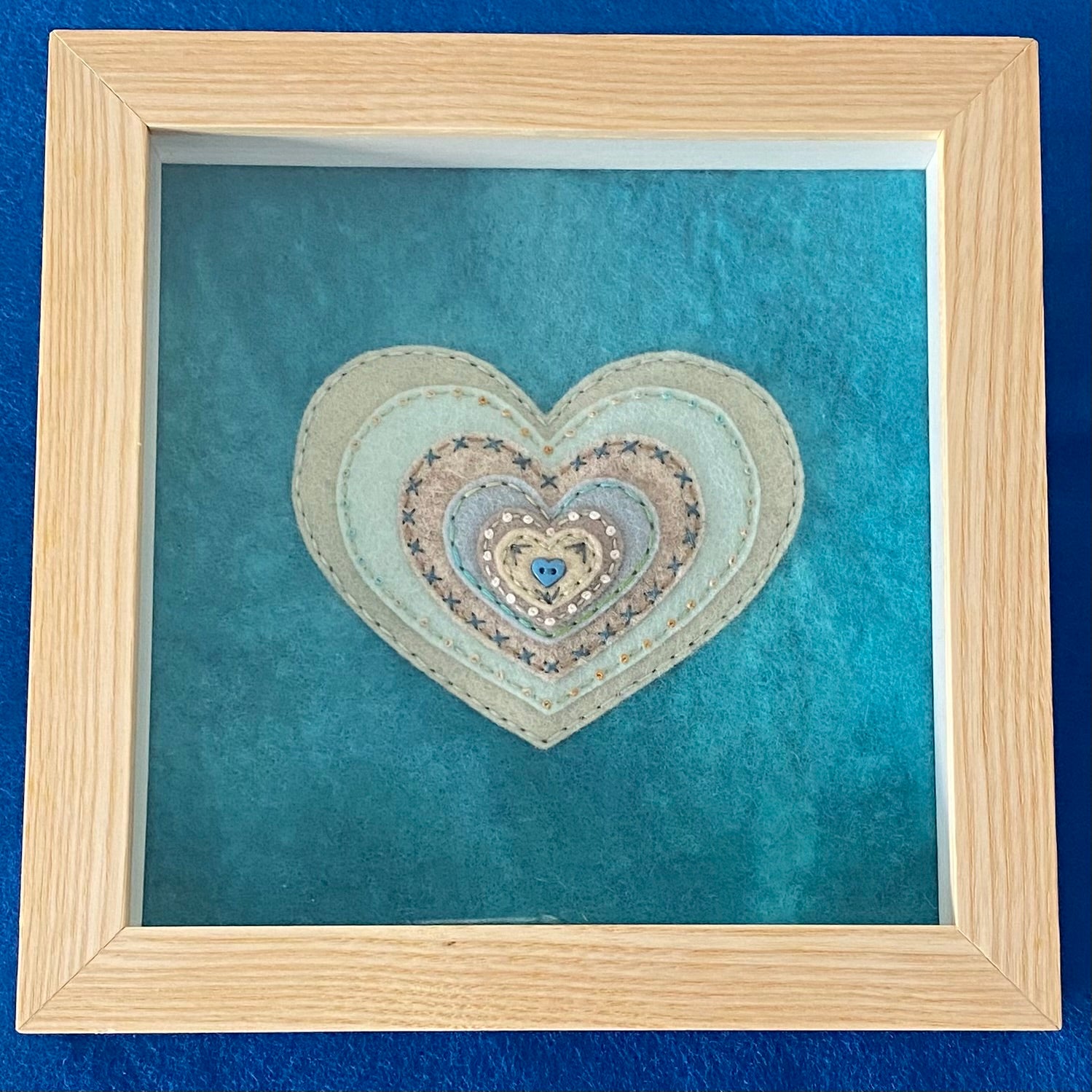 Framed Heart Art