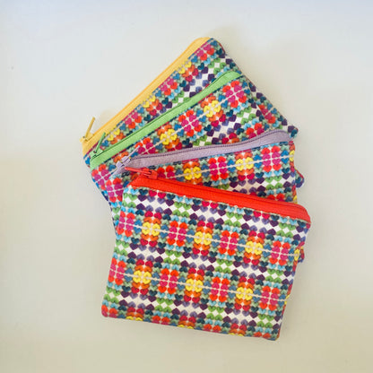 Pouch with Heart Print