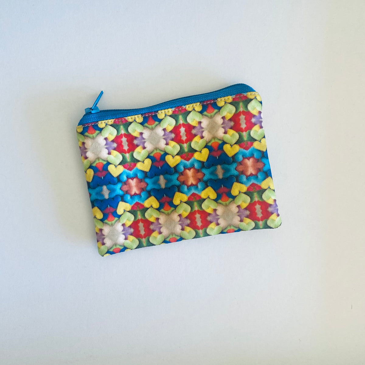 Pouch with Heart Print