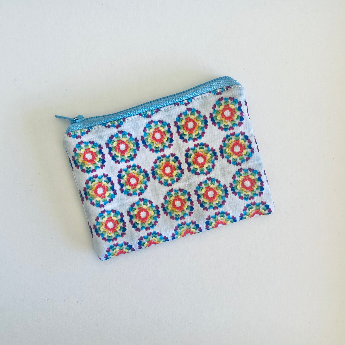Pouch with Heart Print