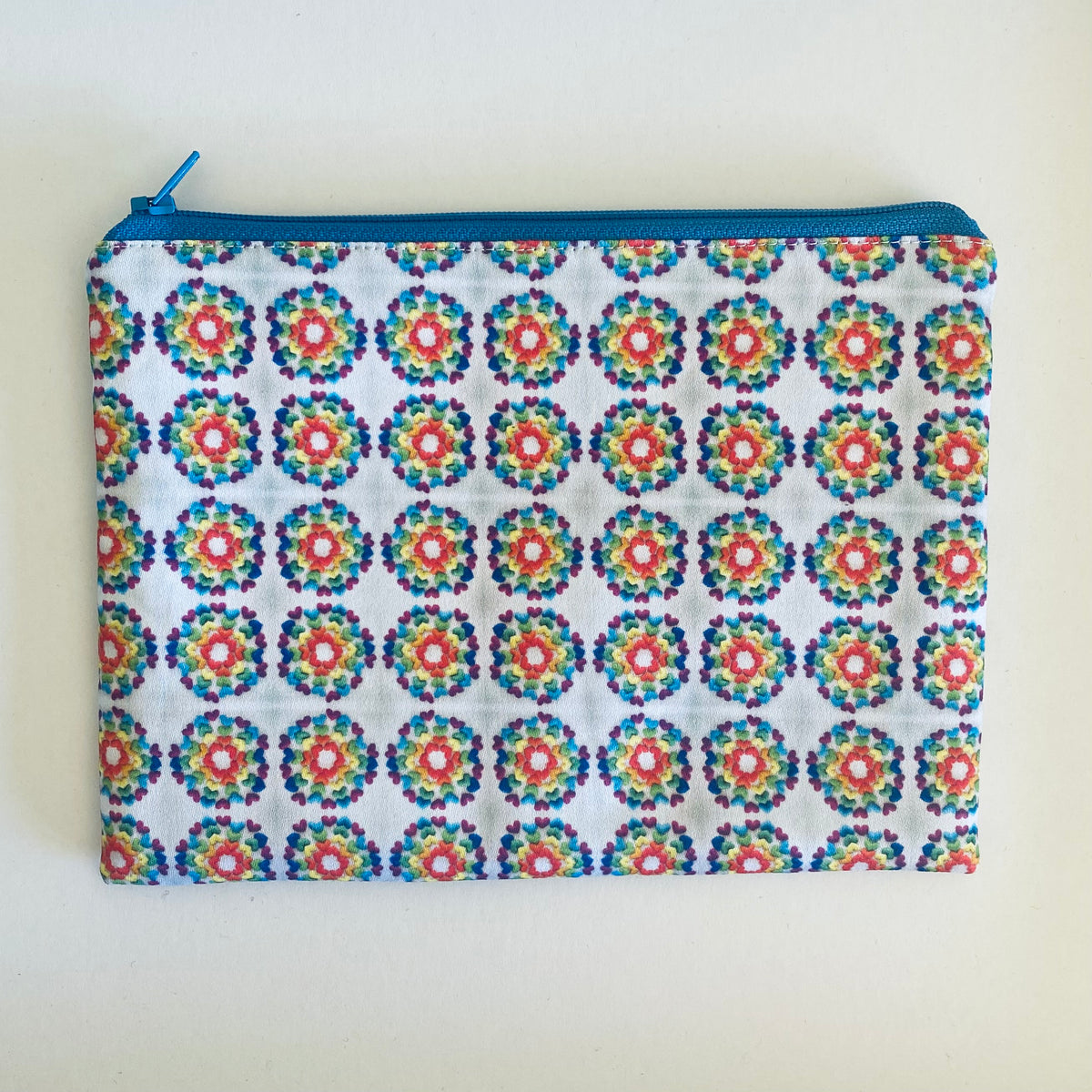 Pouch with Heart Print