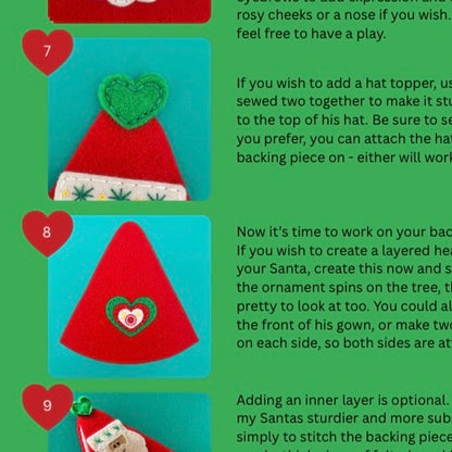 Instructions - Hearty Santa