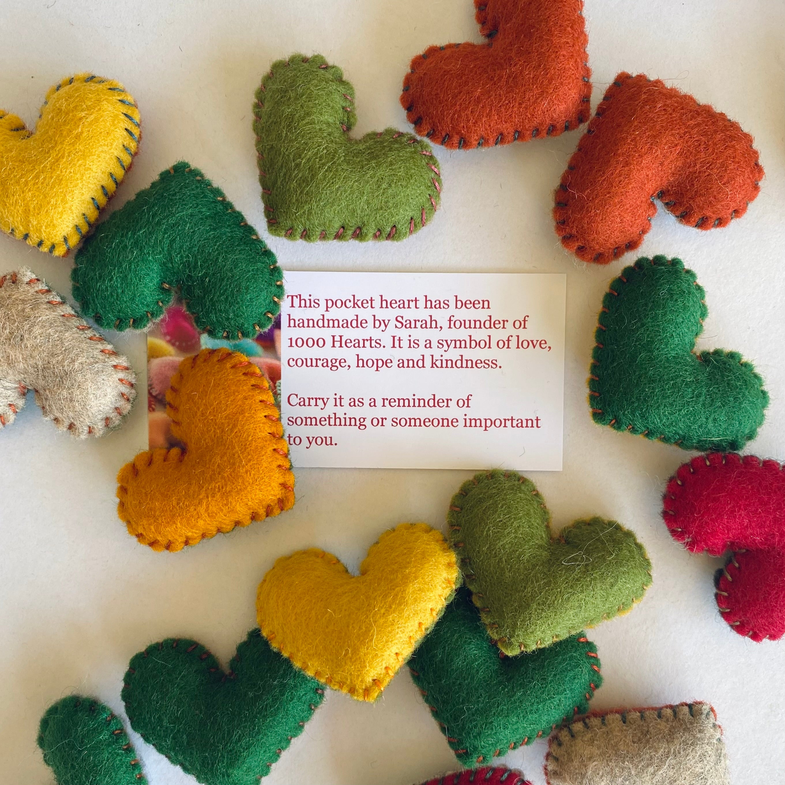 Plain Pocket Heart (4.5cm) - sold individually