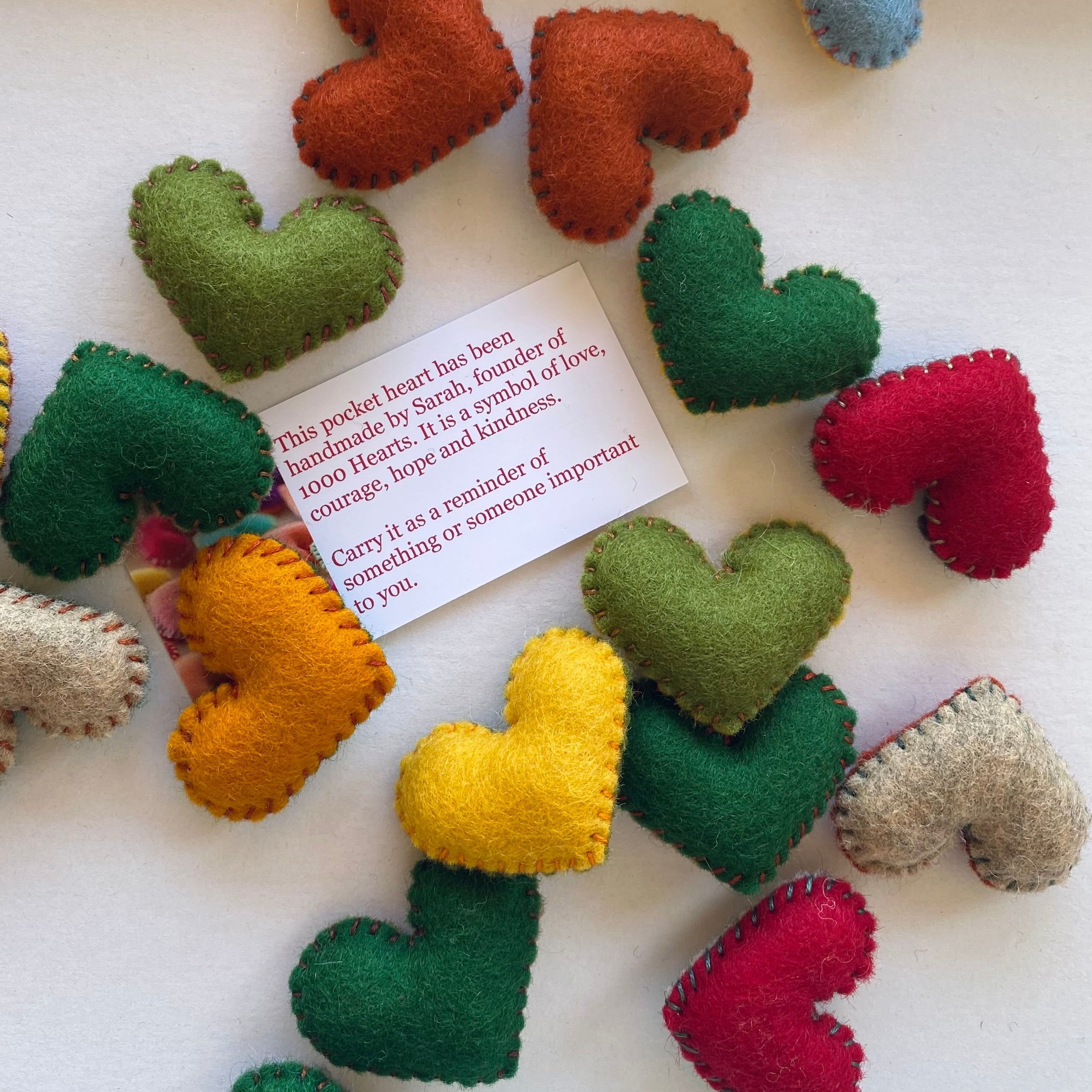 Plain Pocket Heart (4.5cm) - sold individually