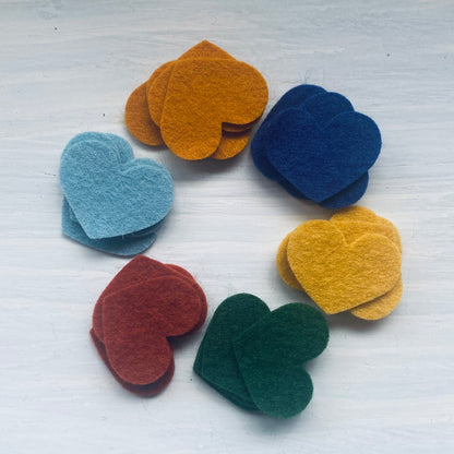 Pre-Cuts for Layered or Multi-Sized Hearts