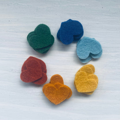 Pre-Cuts for Layered or Multi-Sized Hearts
