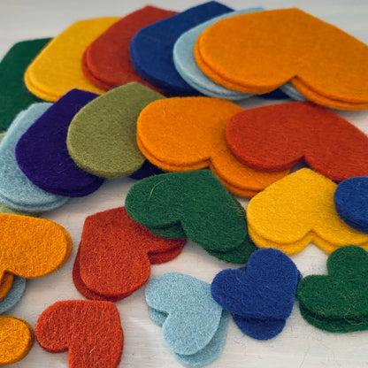 Pre-Cuts for Layered or Multi-Sized Hearts