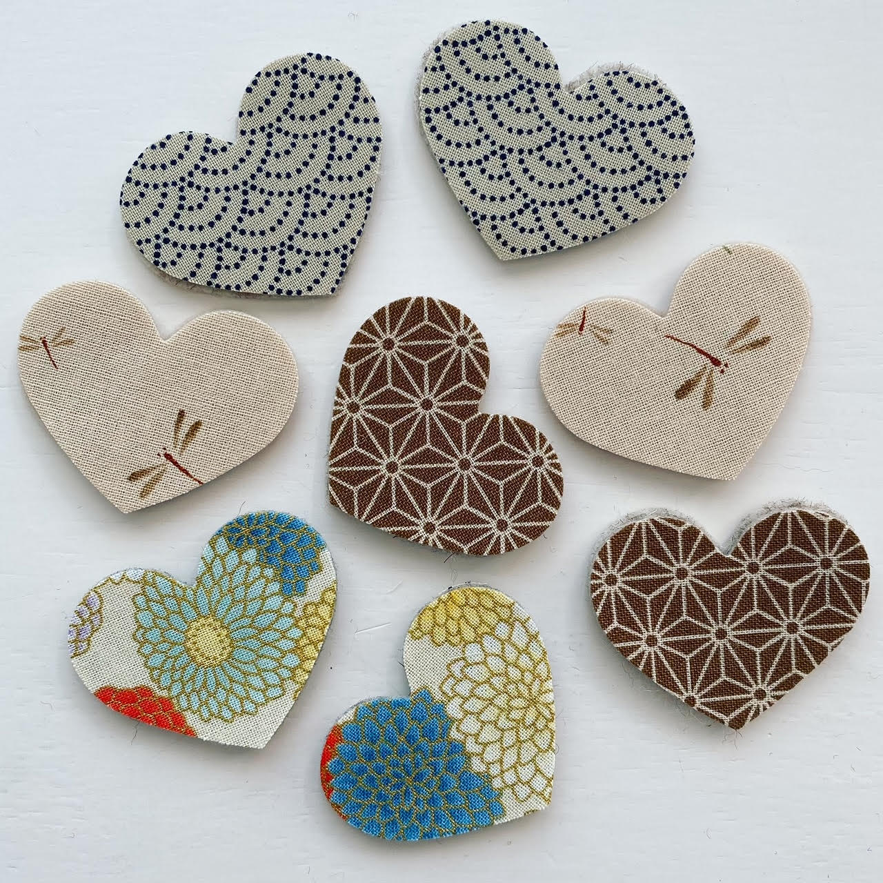 LIMITED EDITION Fabric Pre-Cut Hearts