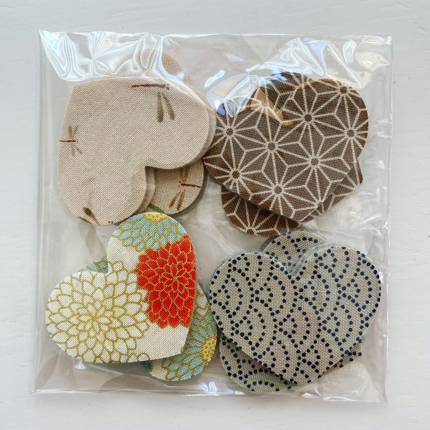 LIMITED EDITION Fabric Pre-Cut Hearts