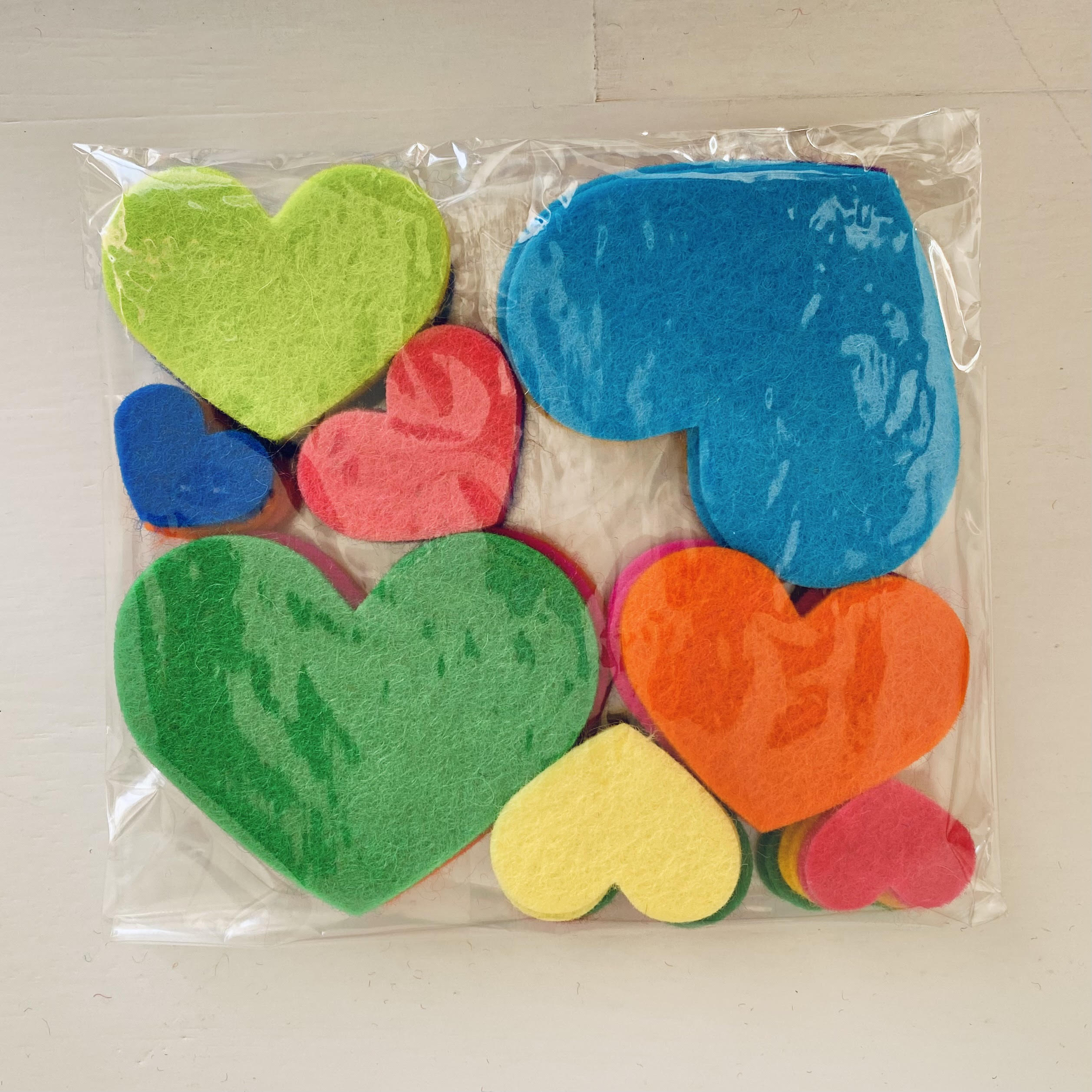 Pre-Cuts for Layered or Multi-Sized Hearts