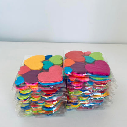 Pre-Cuts for Layered or Multi-Sized Hearts