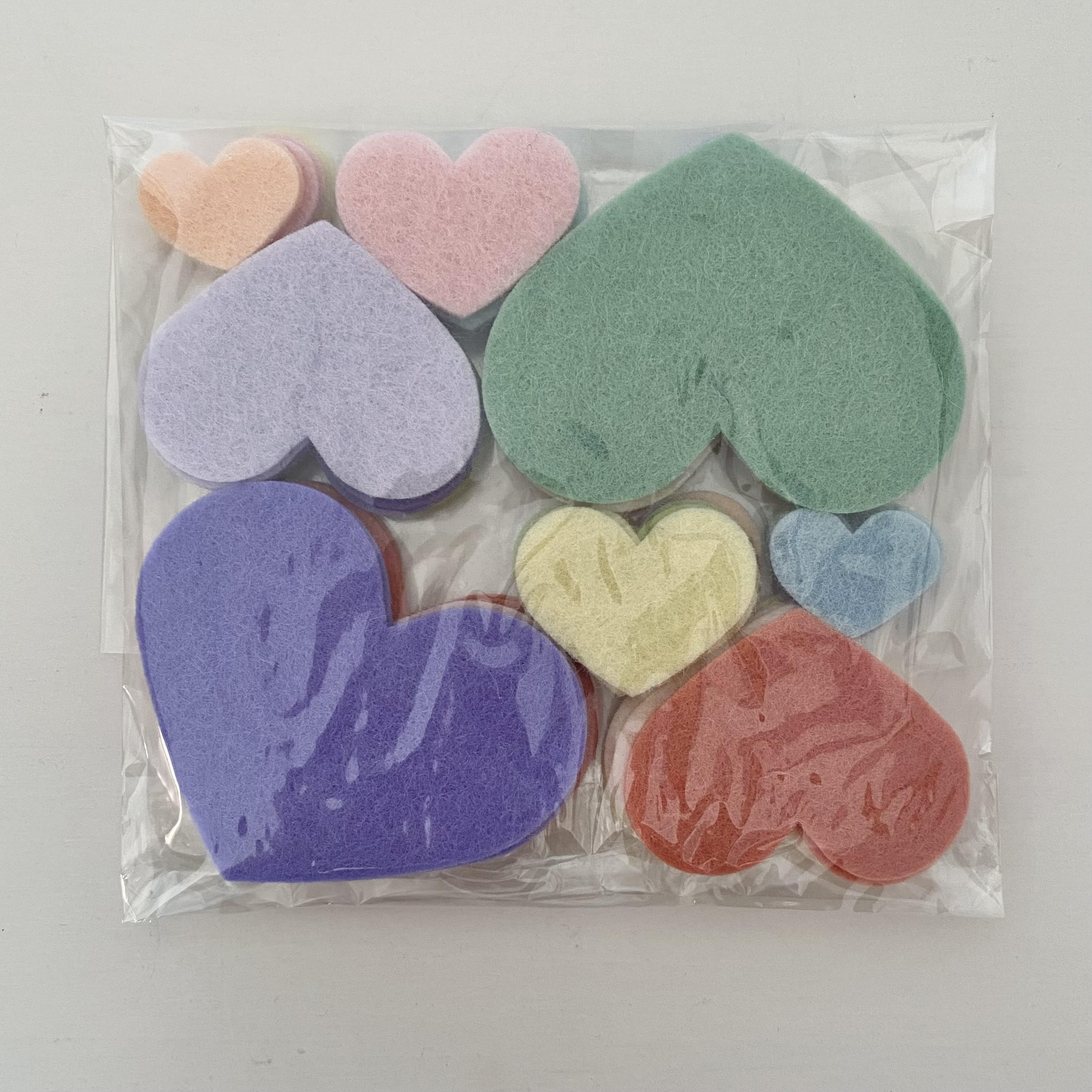 Pre-Cuts for Layered or Multi-Sized Hearts