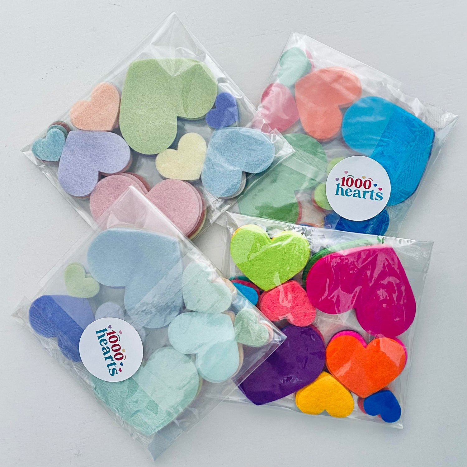 Pre-Cuts for Layered or Multi-Sized Hearts