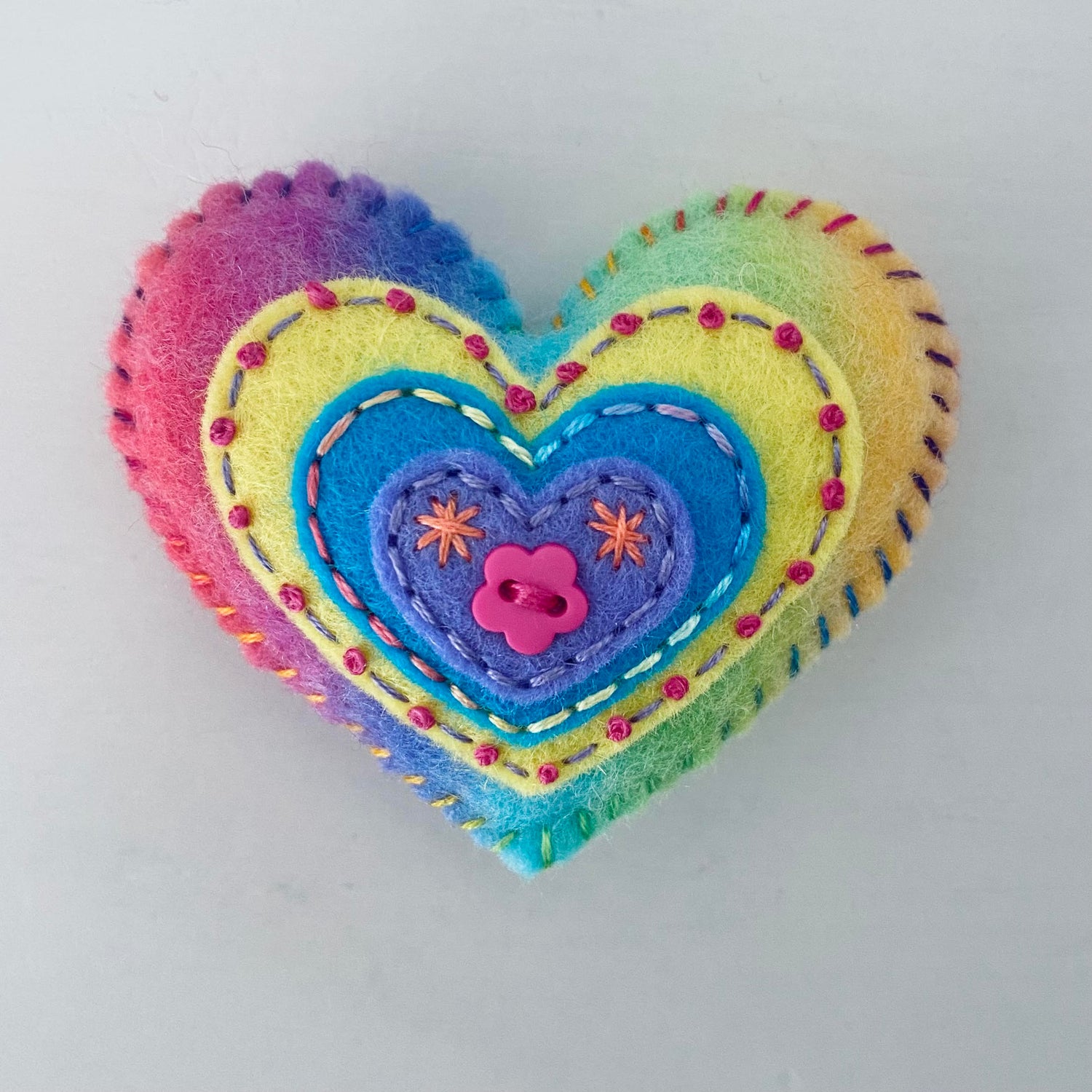 Pocket Heart with 4 Layers (6cm)