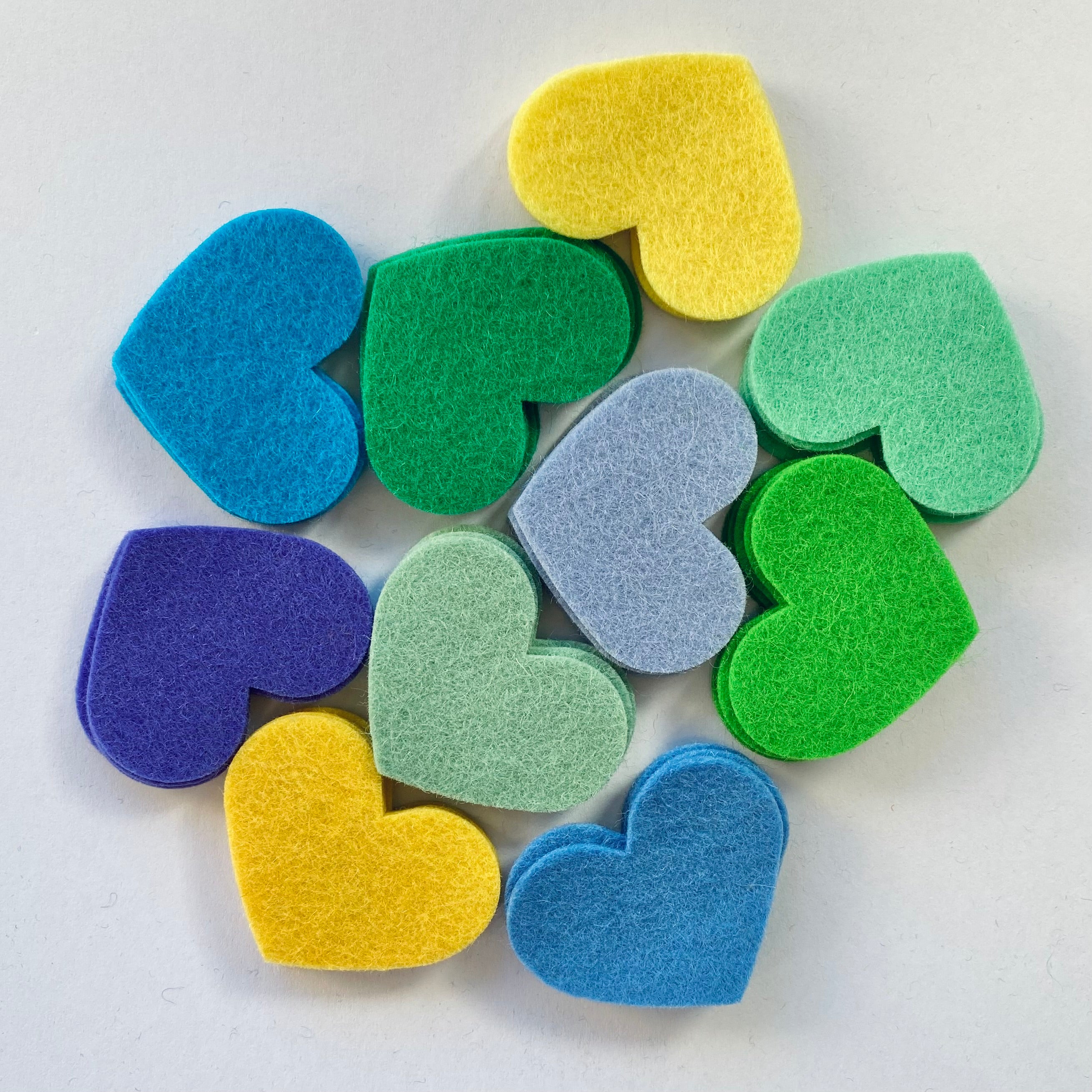 Pre-Cut Hearts (50)