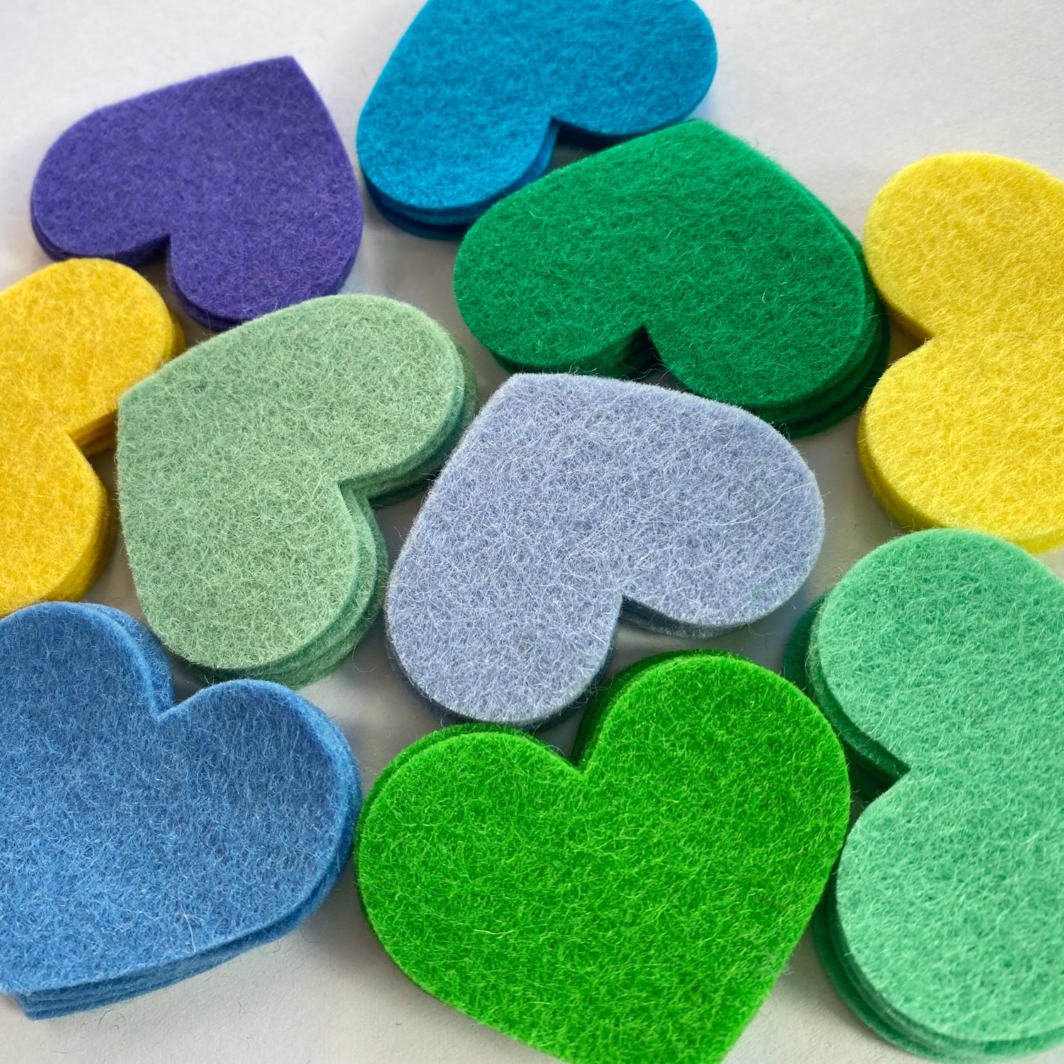 Pre-Cut Hearts (50)