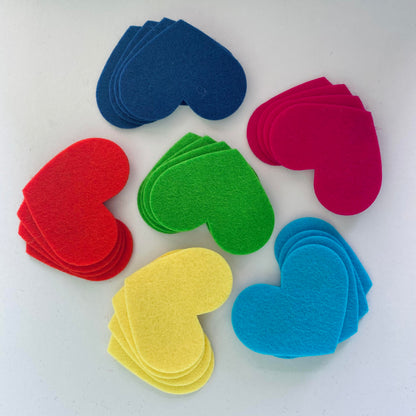 Pre-Cuts for Layered or Multi-Sized Hearts