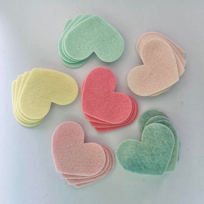 Pre-Cuts for Layered or Multi-Sized Hearts