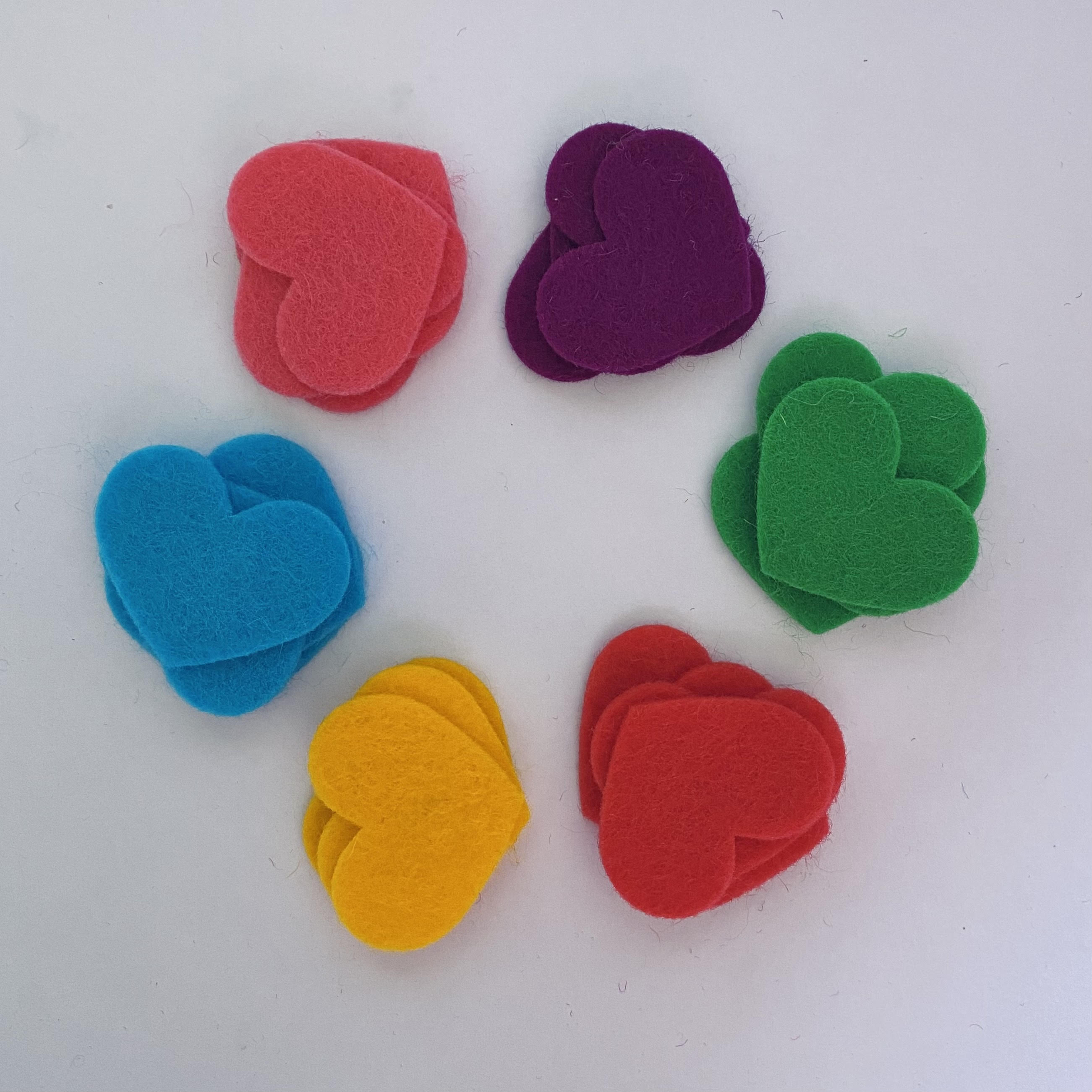 Pre-Cuts for Layered or Multi-Sized Hearts