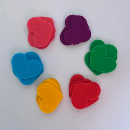 Pre-Cuts for Layered or Multi-Sized Hearts