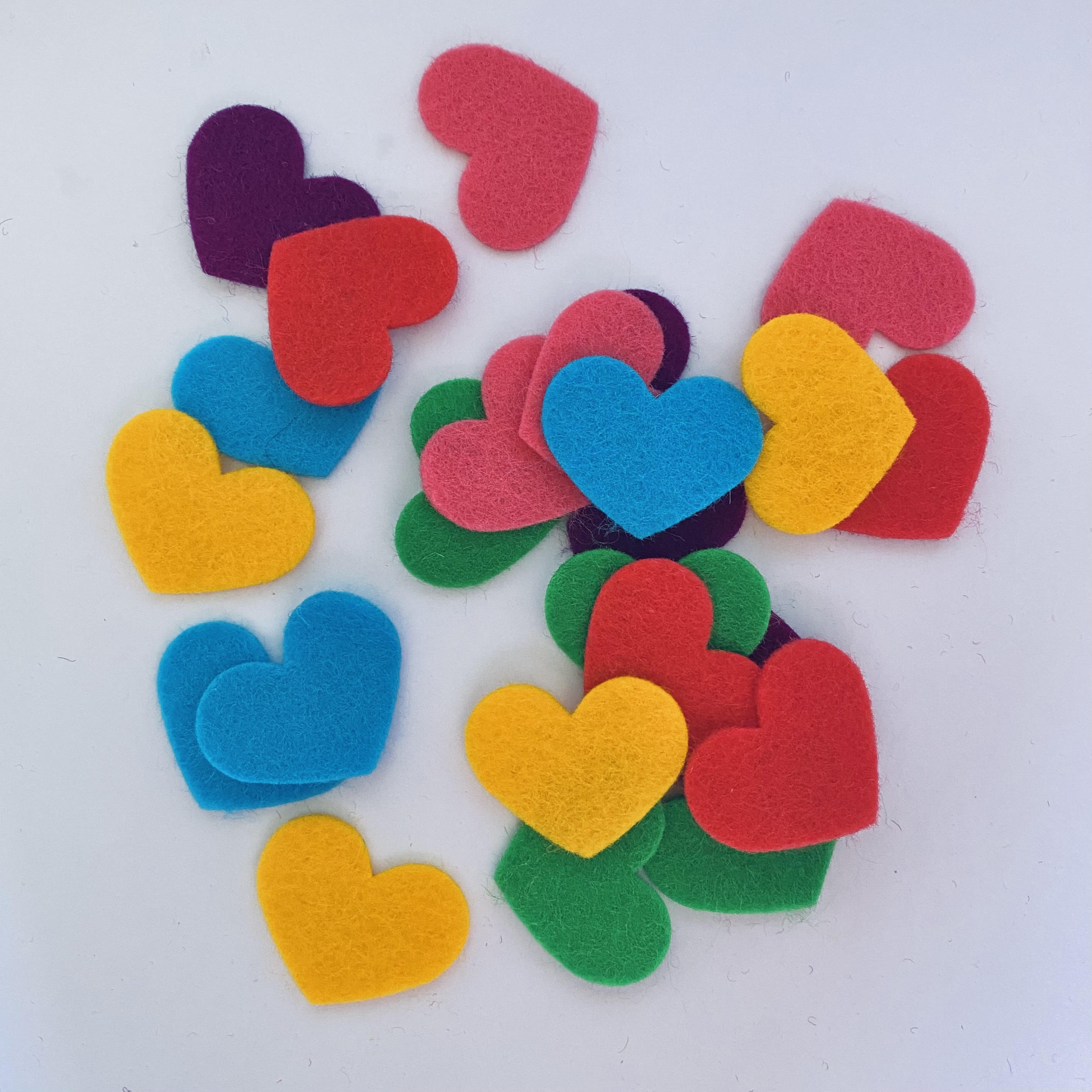 Pre-Cuts for Layered or Multi-Sized Hearts