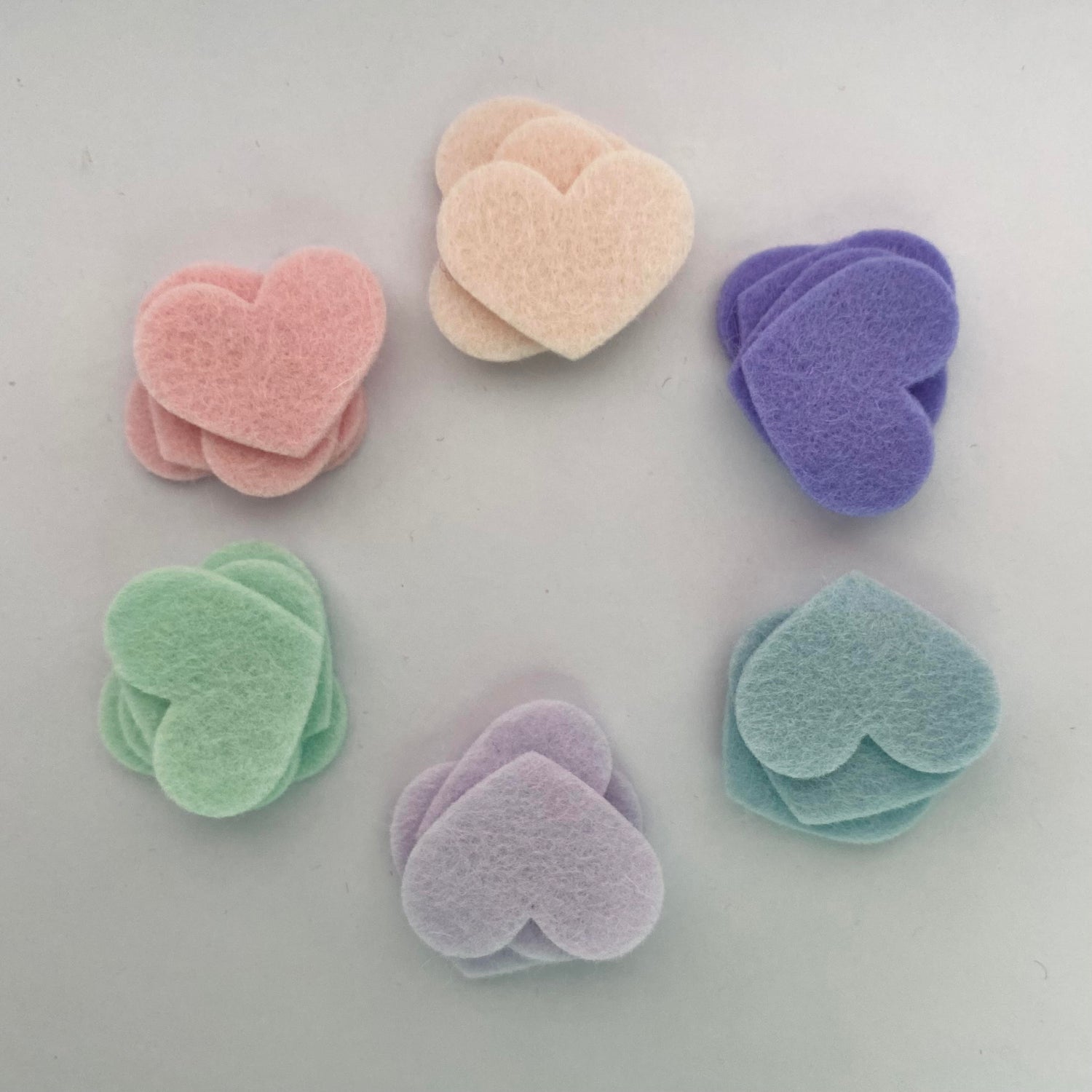 Pre-Cuts for Layered or Multi-Sized Hearts