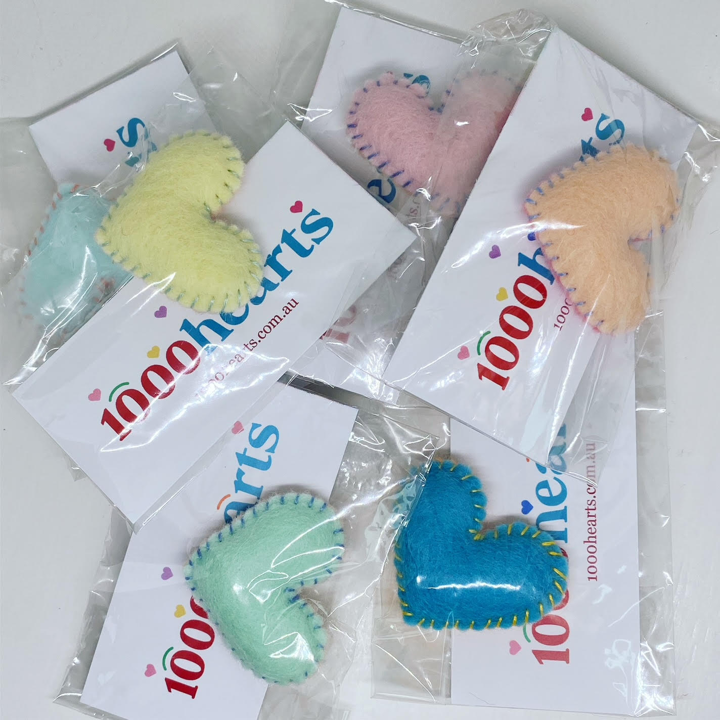 Plain Pocket Heart (4.5cm) - sold individually
