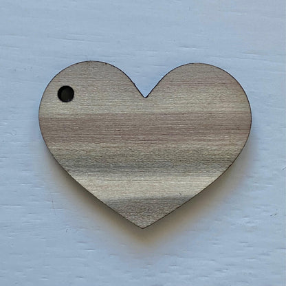 Wooden Heart Template