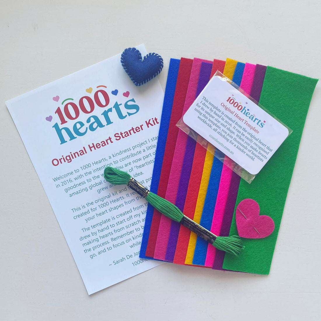 Original Heart Starter Kit with felt